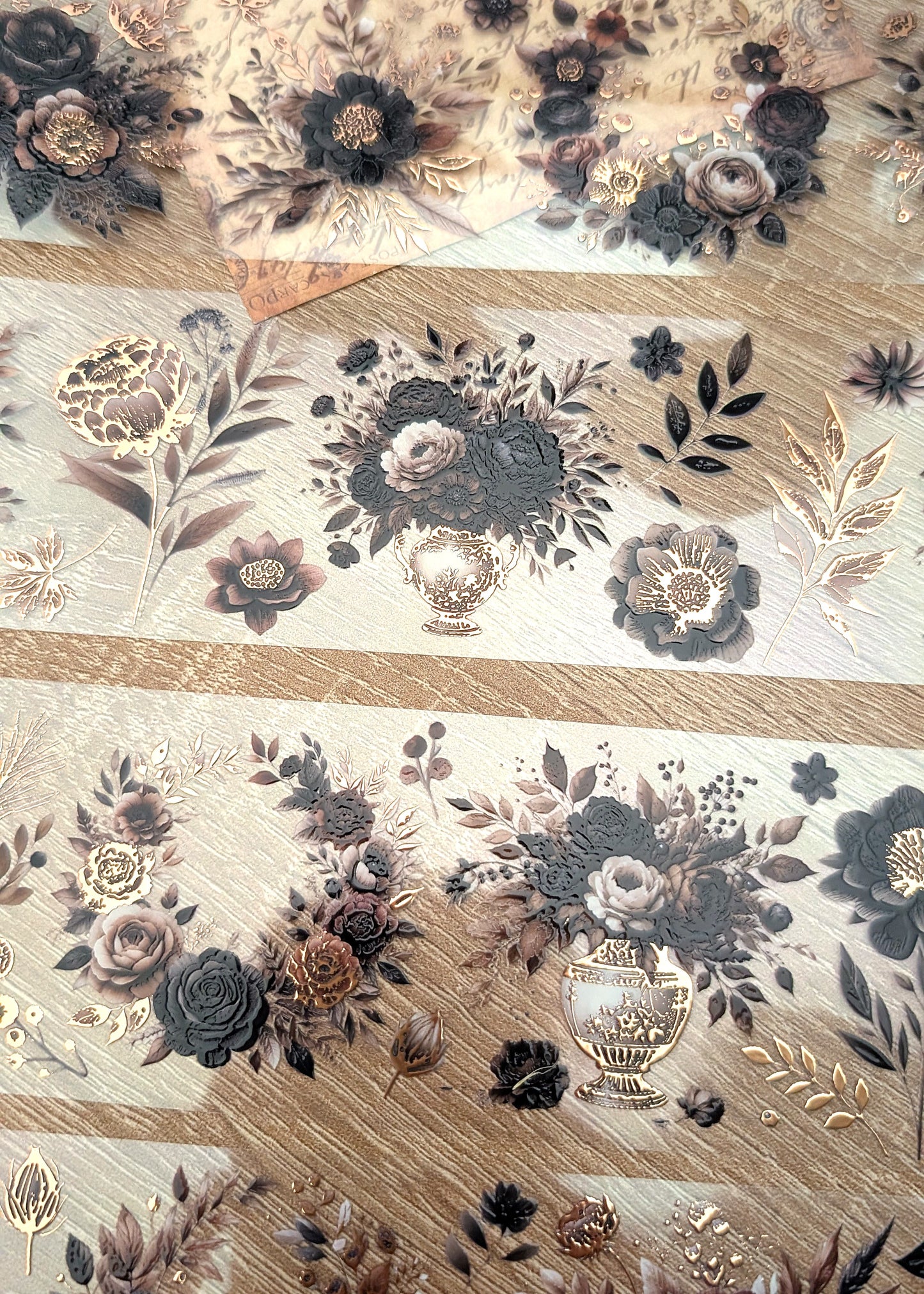 Warm Sunset ( rose gold foil)