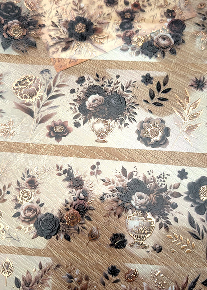 Warm Sunset ( rose gold foil)