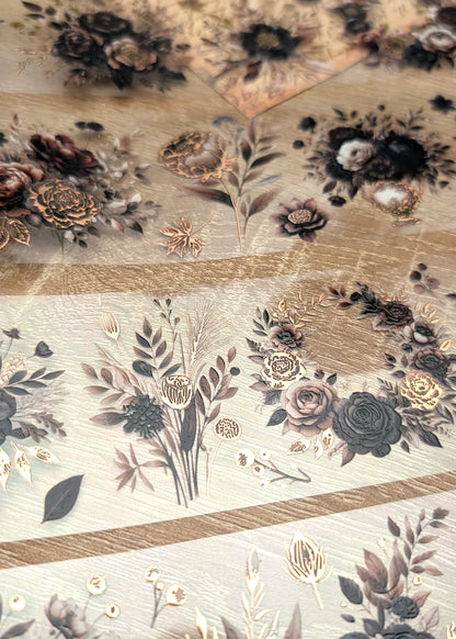 Warm Sunset ( rose gold foil)