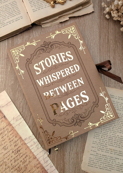 Stories Whispered Handmade Journal