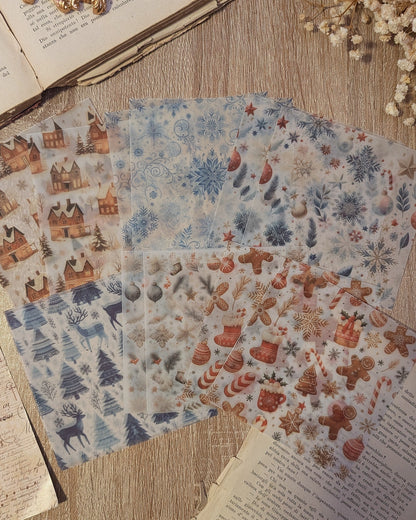 Christmas Vellum Paper