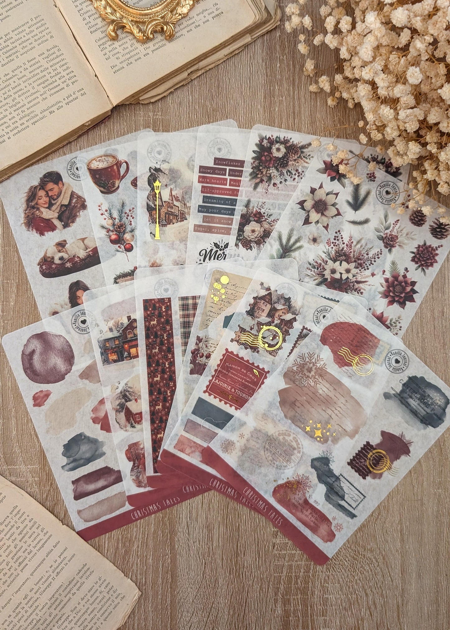 Christmas Tales Sticker Sheets