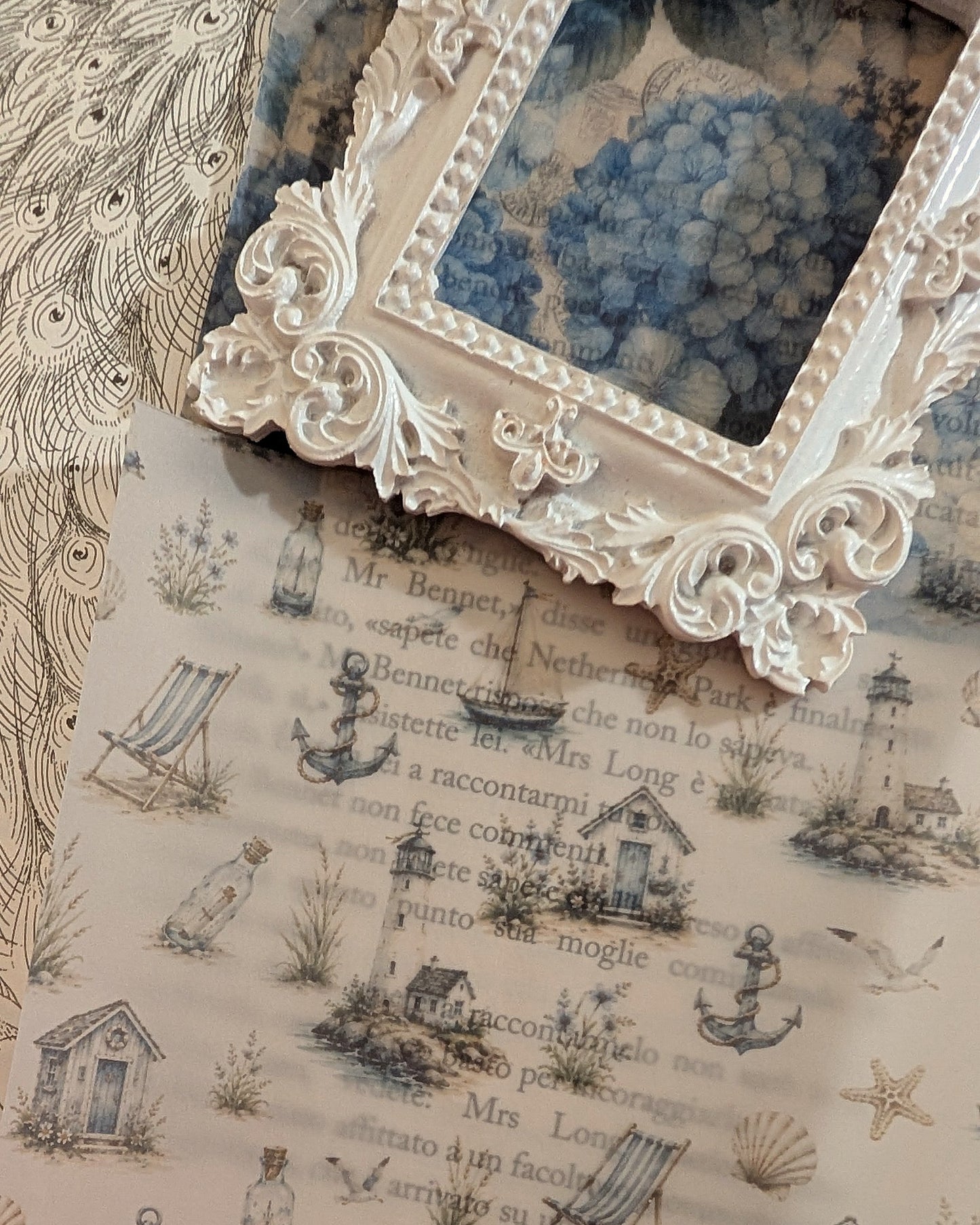 Coastal Vibes – Vellum Paper Set 🌊