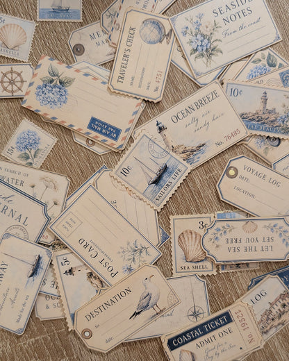 Coastal Vibes | Ephemeral Sticker Pack