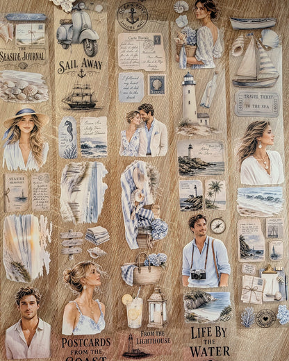 Postcards From The Coast | 3D Crystalink Clear PET Tape