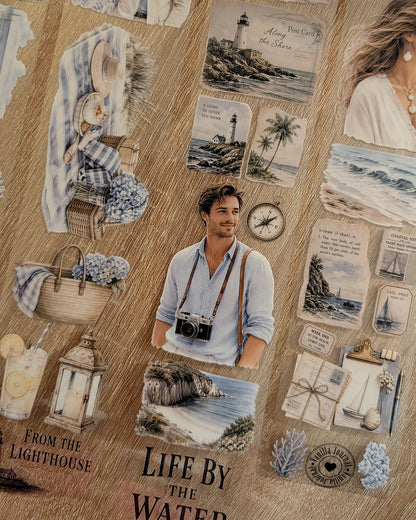 Postcards From The Coast | 3D Crystalink Clear PET Tape