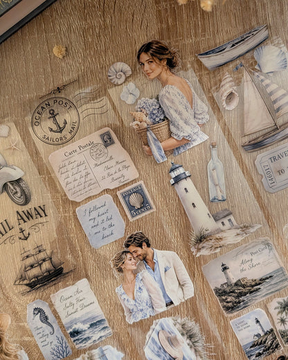 Postcards From The Coast | 3D Crystalink Clear PET Tape
