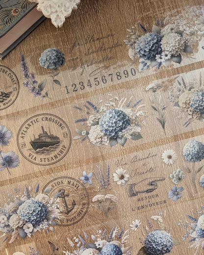 Wildflowers Of The Coast | 3D Crystalink Clear PET Tape
