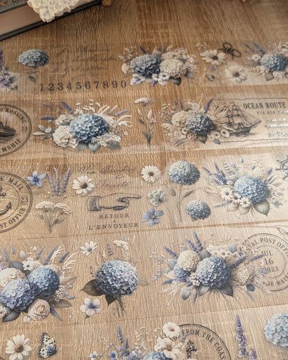 Wildflowers Of The Coast | 3D Crystalink Clear PET Tape