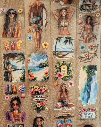 Sun Of Hawaii | 3D Crystalink Clear PET Tape