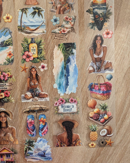 Sun Of Hawaii | 3D Crystalink Clear PET Tape