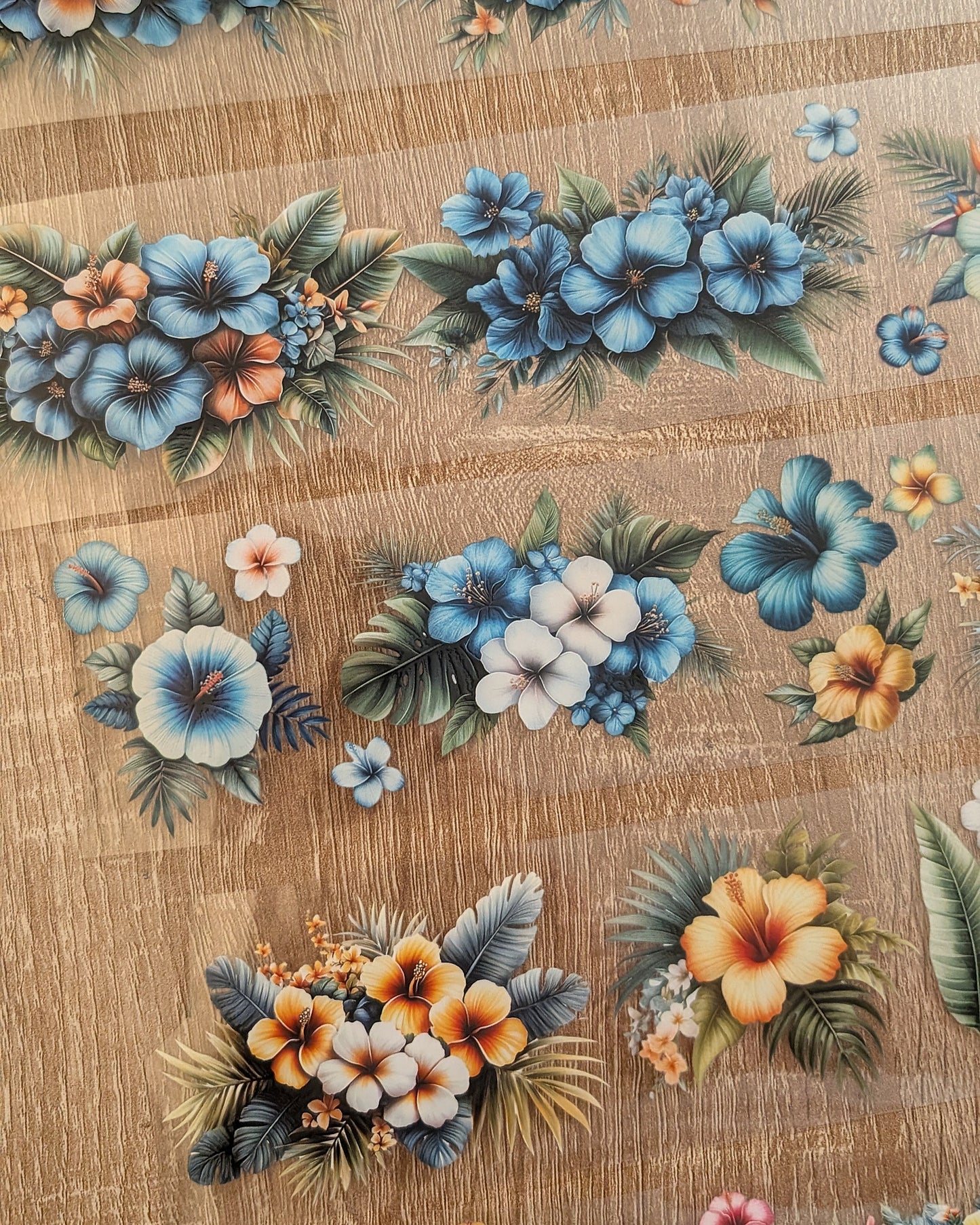 Hawaiian Breeze | 3D Crystalink Clear PET Tape